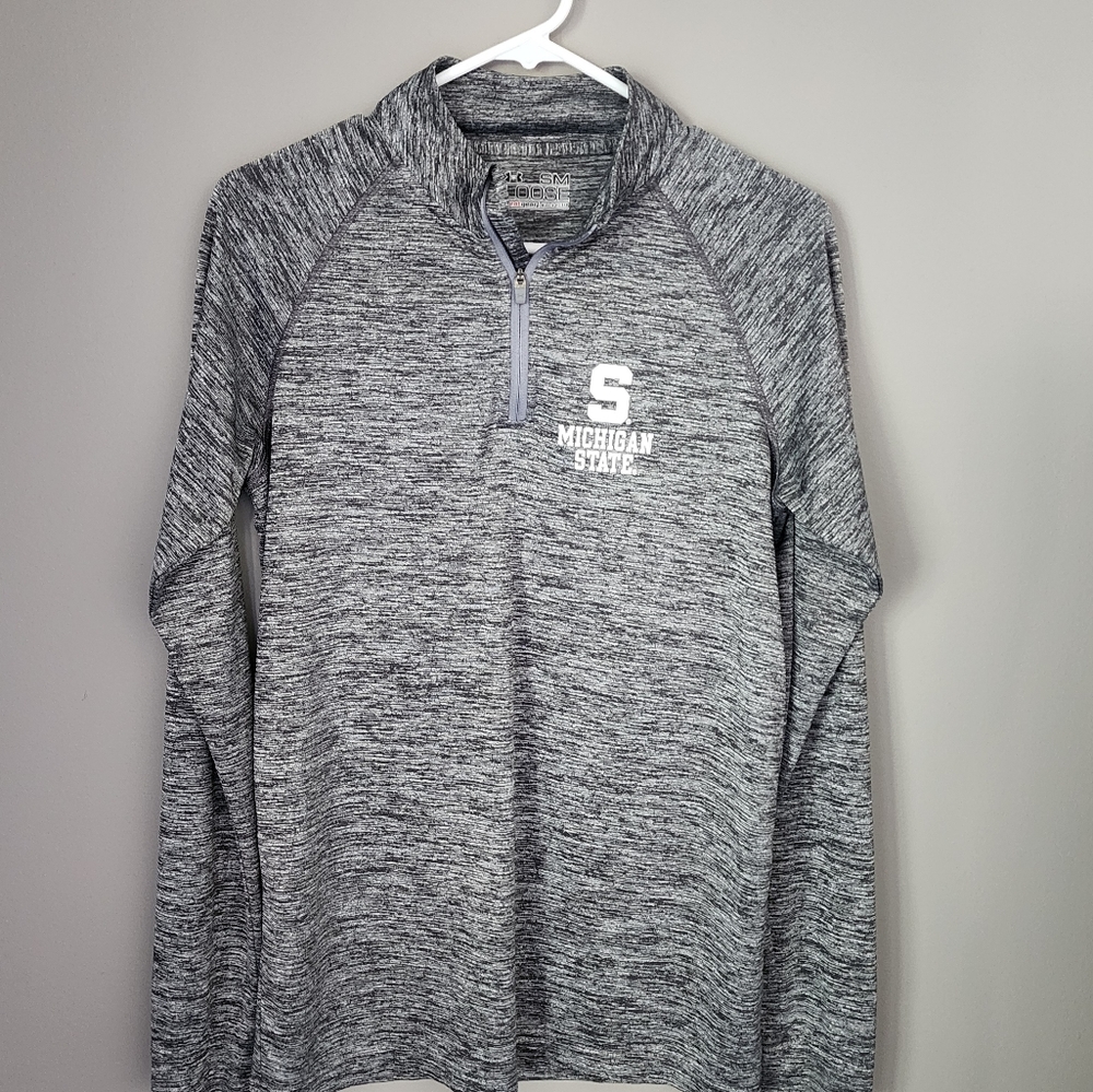 Michigan State UnderArmour Women's Small quarter zip